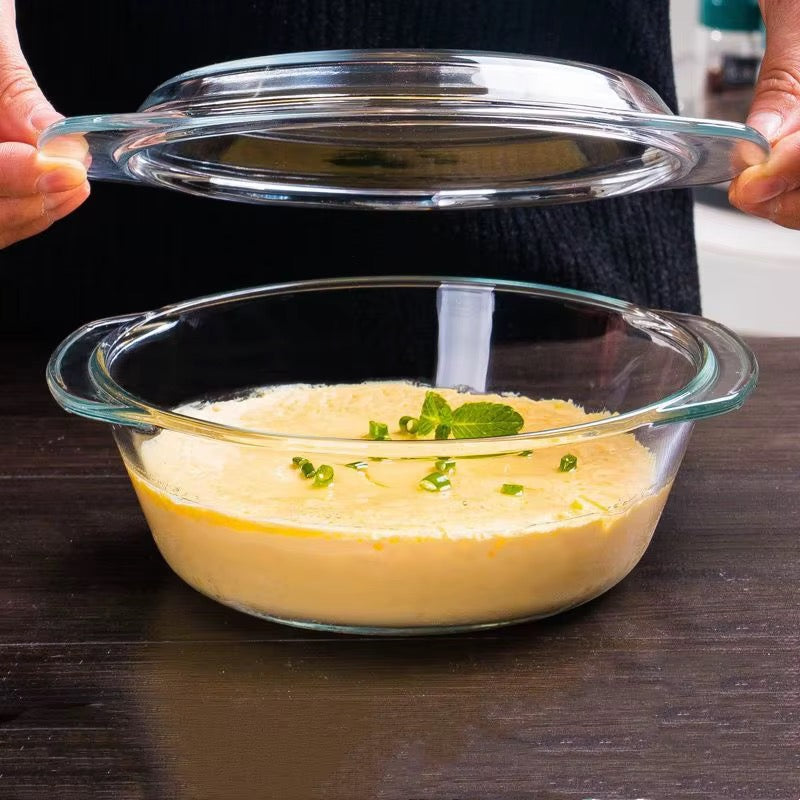 Ensemble de bols en verre avec couvercle