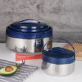 Ensemble de plats thermiques isotherme en inox 3 pièces