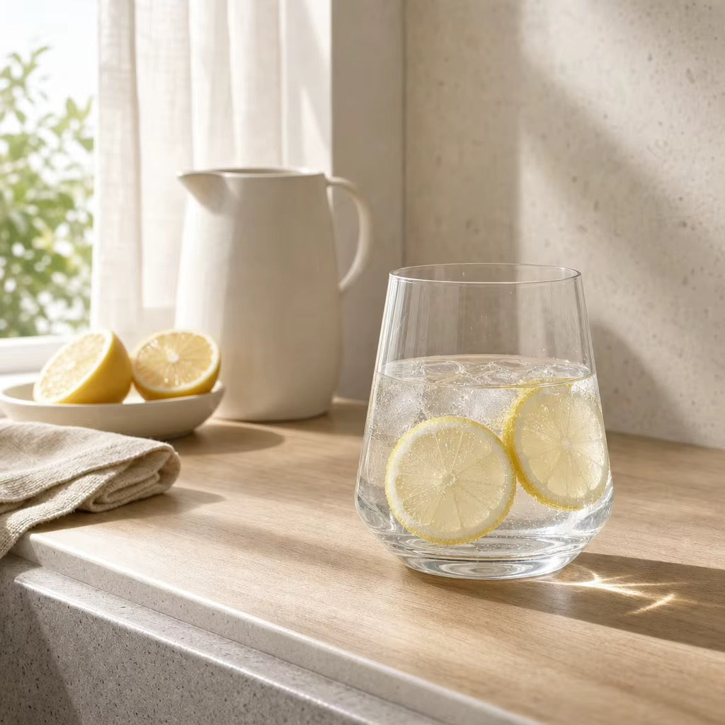 🍹 Verres à Cocktails et Boissons en Verre Transparent Premium 🍋 (6 pièces)