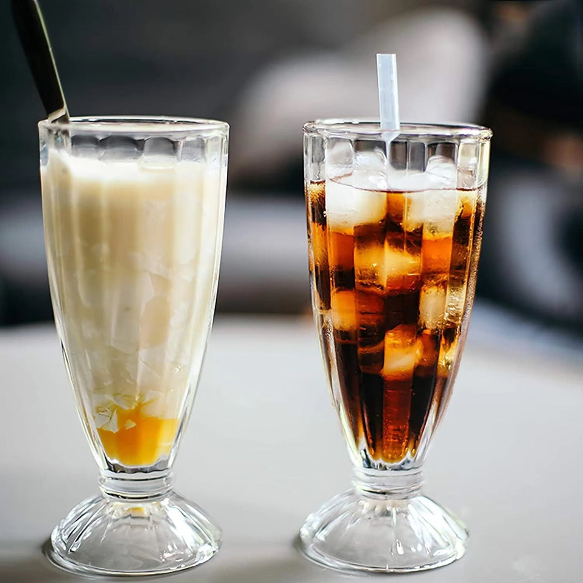 Verre à milkshake et smoothie 6 pièces