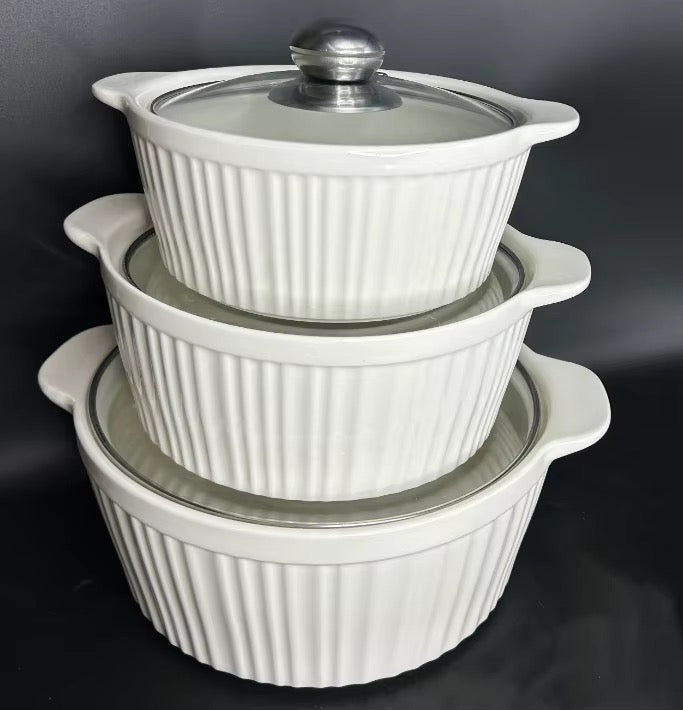 Ensemble soupière 3 en 1