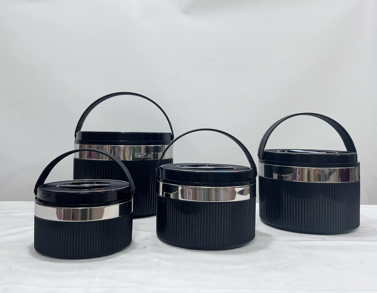 Ensemble de 4 Gamelles / Thermos Isotermes Design 4 pièces