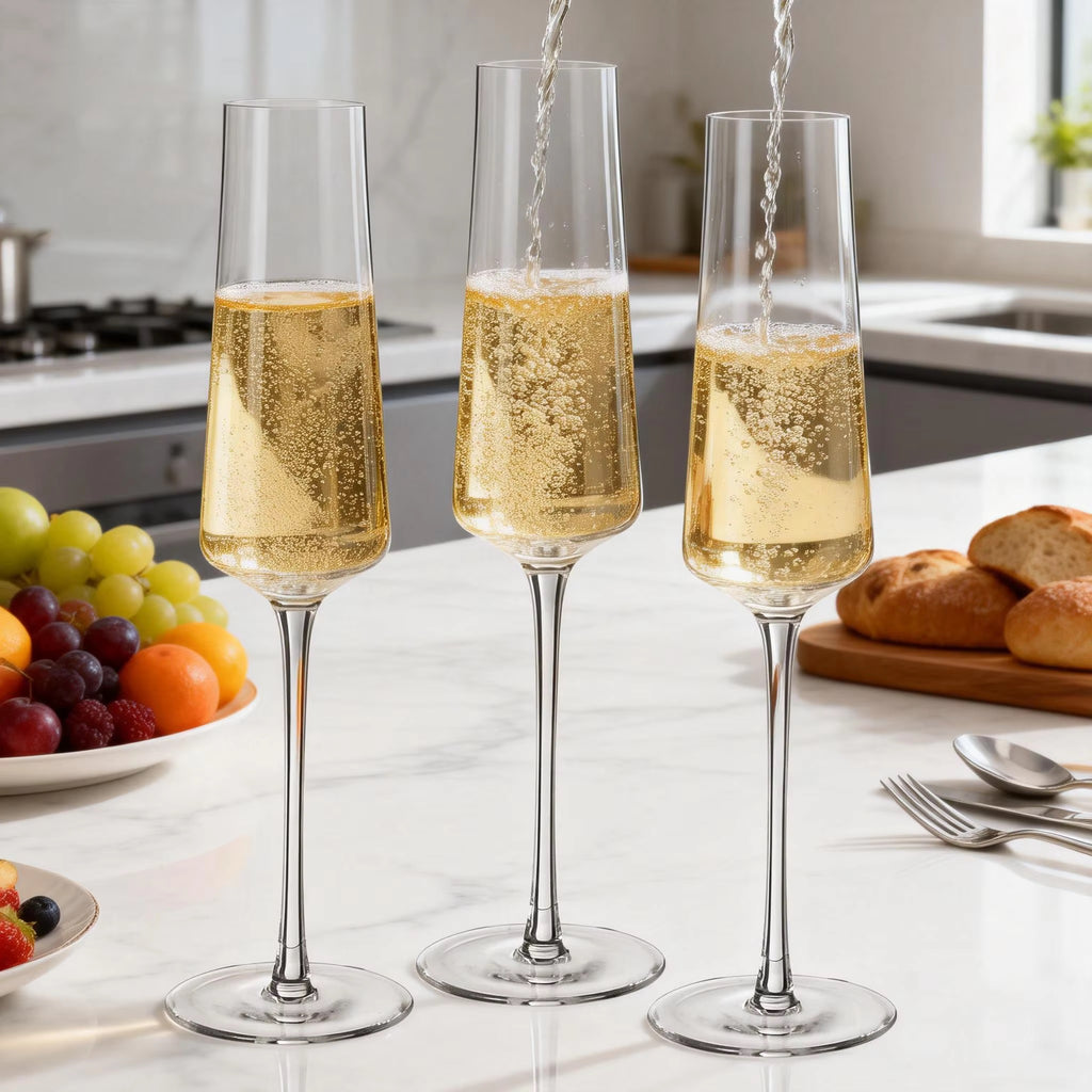 Verre à champagne 6 pièces