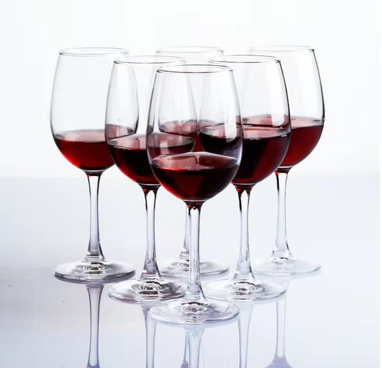 Verre à vin rouge 6 pièces