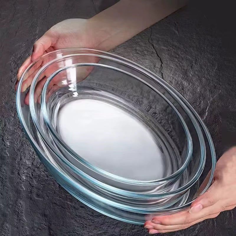 Plat en verre borosilicate