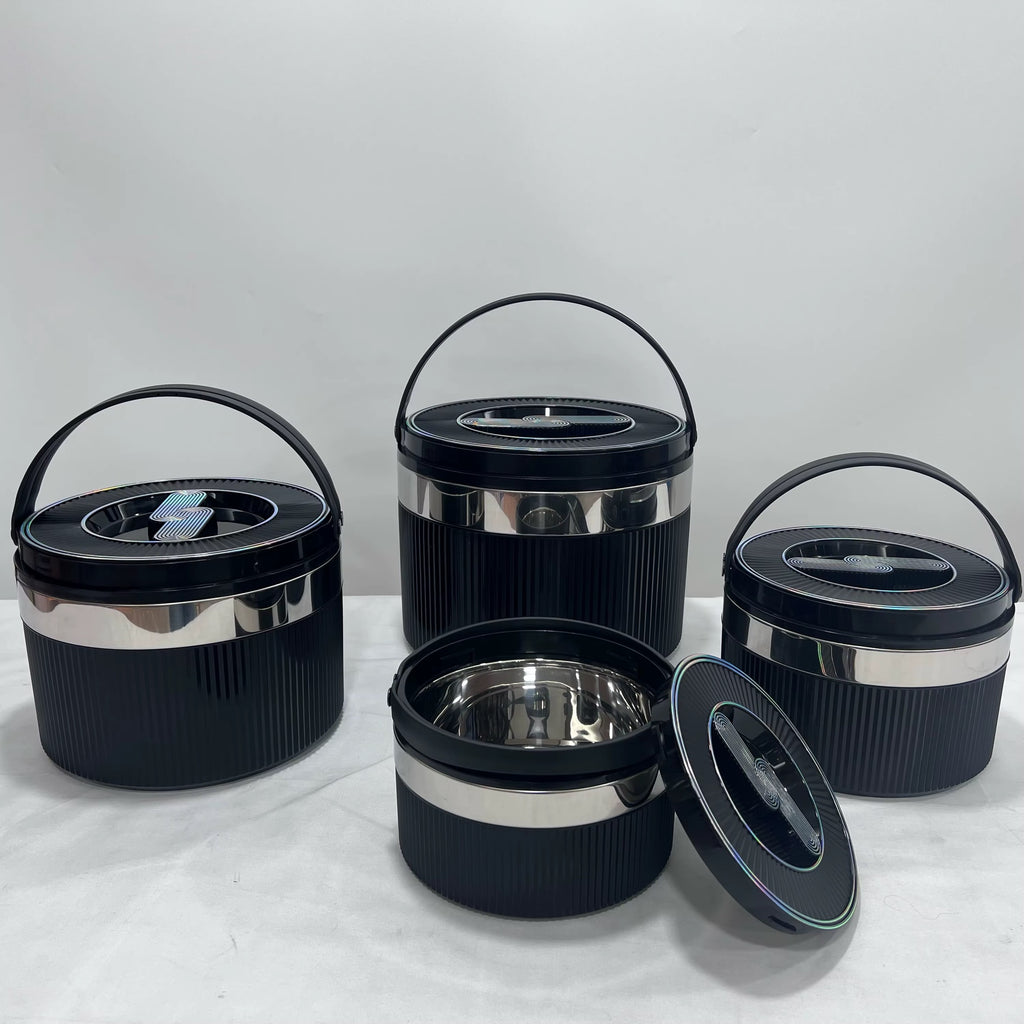 Ensemble de 4 Gamelles / Thermos Isotermes Design 4 pièces