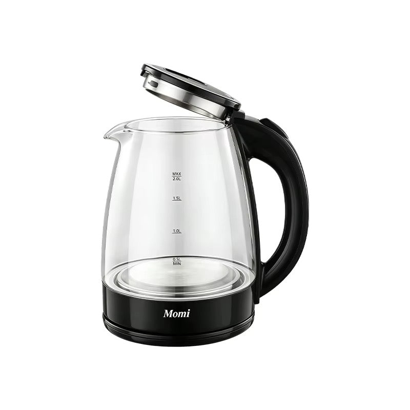 Bouilloire électrique en verre 2 litres