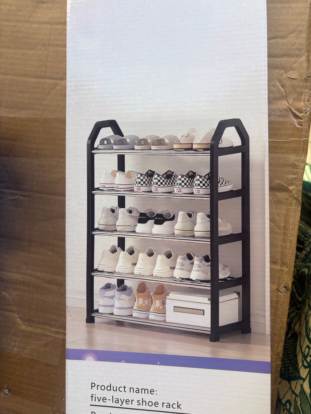👟 Etagère / Meuble Rangement Chaussures 5 Niveaux 👠