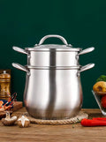 Ensemble de cuisson en acier inoxydable multifonctions 22cm