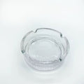 Cendrier en verre transparent
