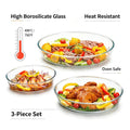 Plat en verre borosilicate