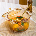 Soupière en verre