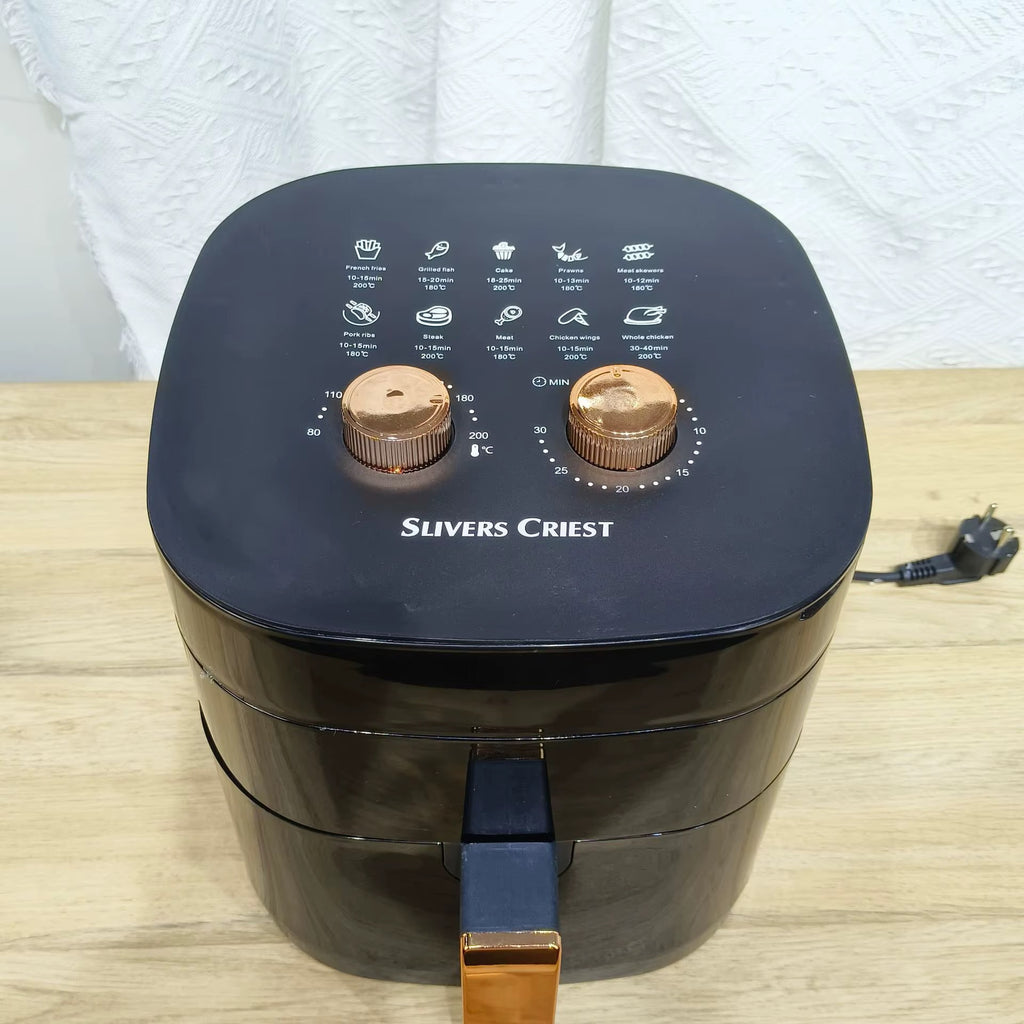 🌟 Air Fryer (Friteuse sans huile) SLIVERS CRIEST 8.8L 🌟