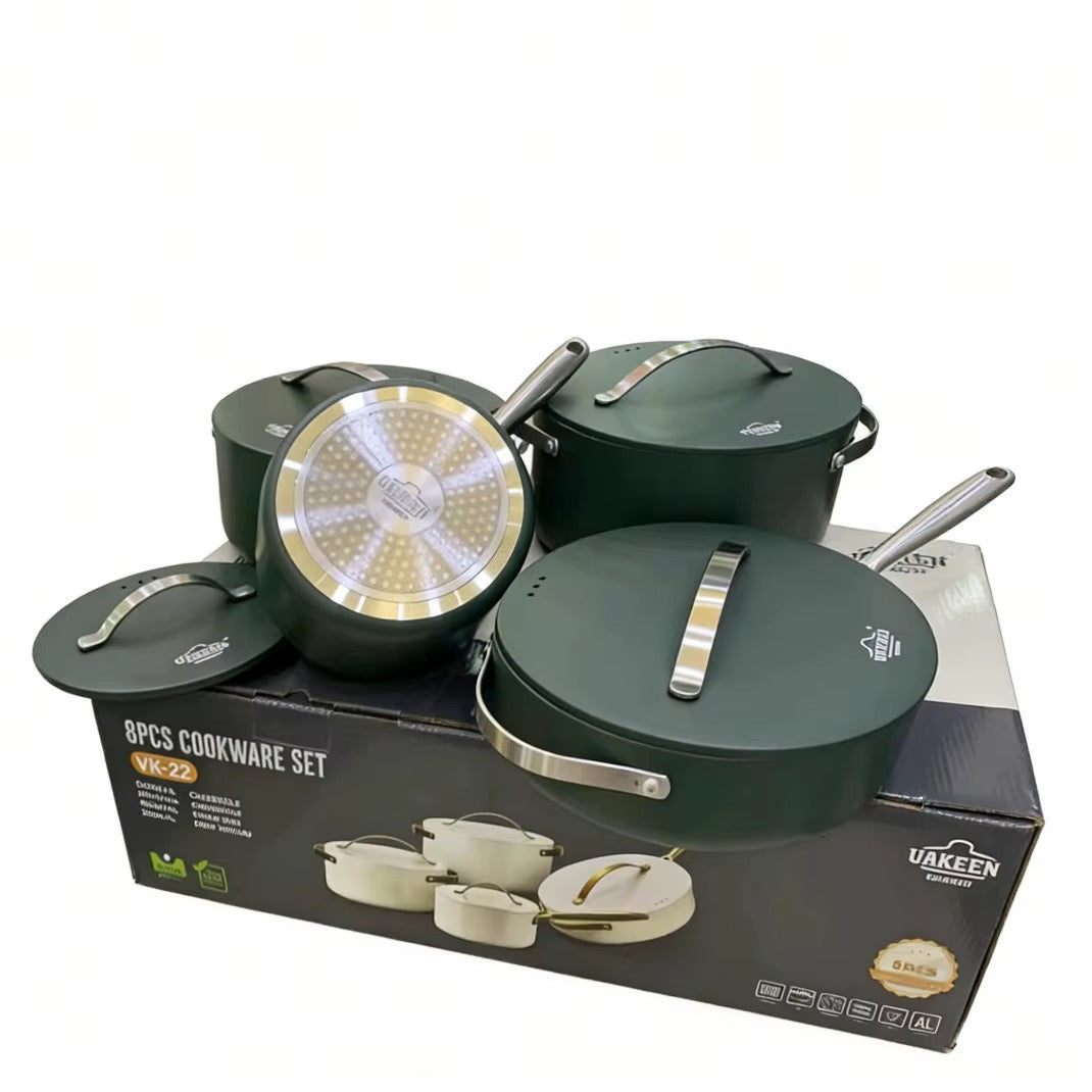 Set de batterie de cuisine 8 pieces