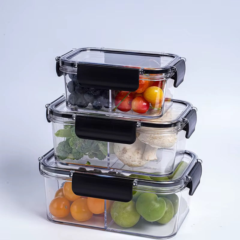 Boîte à conservation hermétique transparente