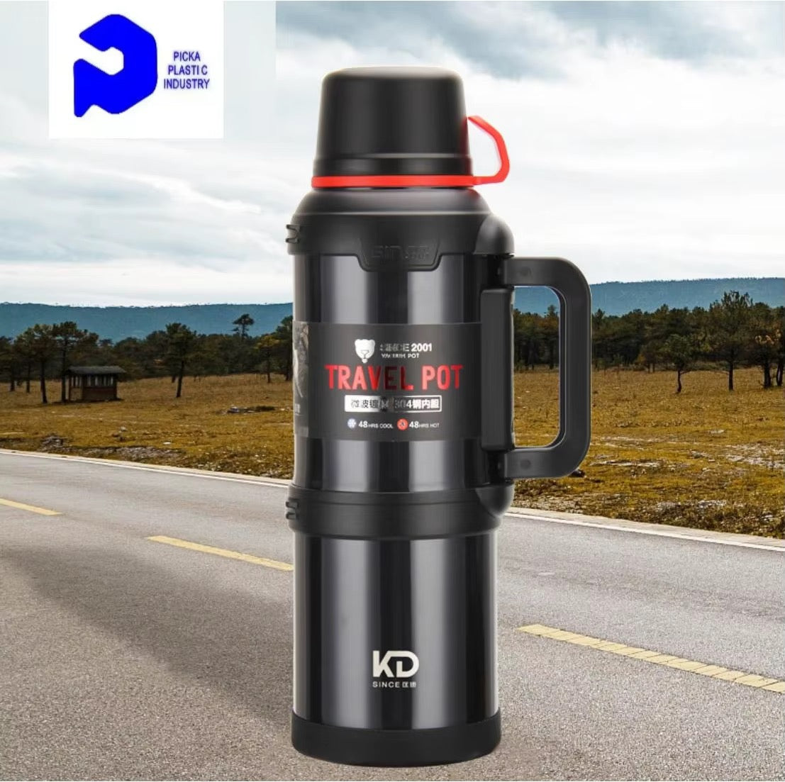 Bouteille Thermos Isotherme 3.6L 48h