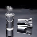 Mini chopes à shot en verre transparent 6 pièces