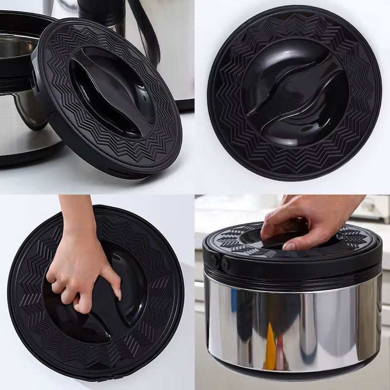 : Set de 3 boîtes à repas isothermes "Lunch Box Keep Warm" Jingyifa