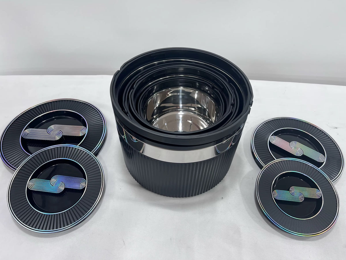Ensemble de 4 Gamelles / Thermos Isotermes Design 4 pièces
