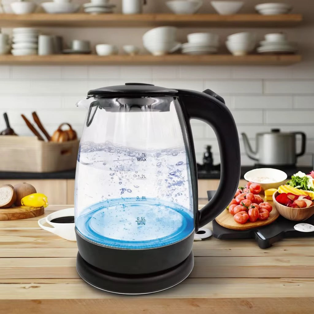 Bouilloire électrique en verre 2 litres