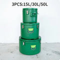 🟢 Ensemble de marmites isothermes – 3 pièces (15L / 30L / 50L)