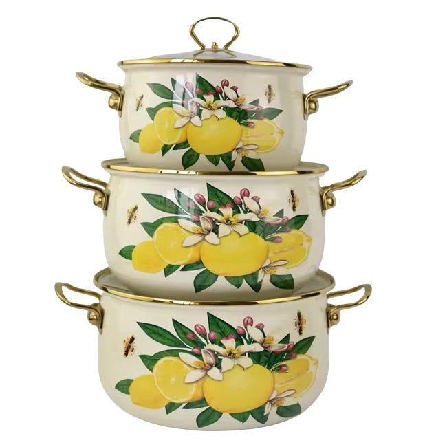 Casserole GIGOGNES ÉMAILLÉE